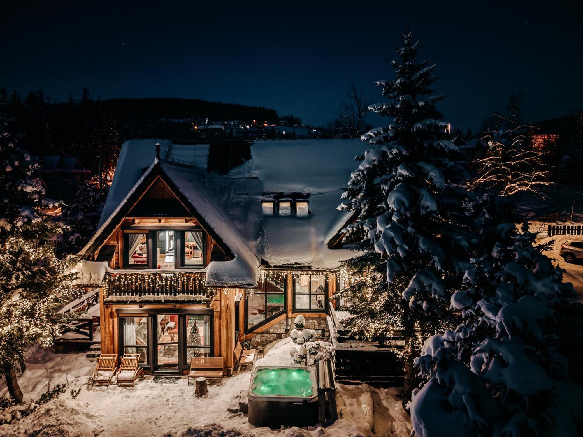Villa Swiss Na Wylacznosc - Jacuzzi, Sauna, Bilard Kościelisko Exterior foto