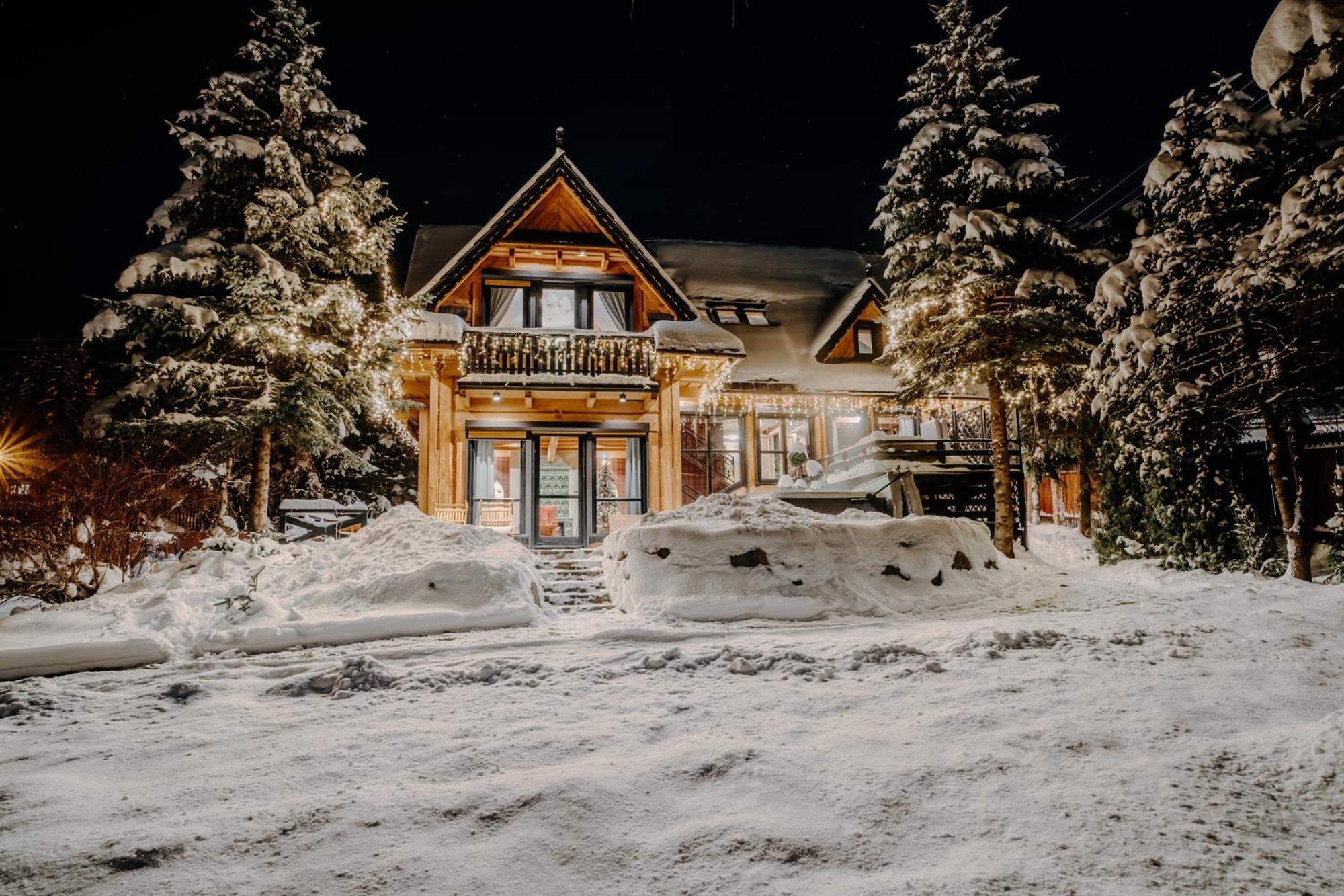 Villa Swiss Na Wylacznosc - Jacuzzi, Sauna, Bilard Kościelisko Exterior foto