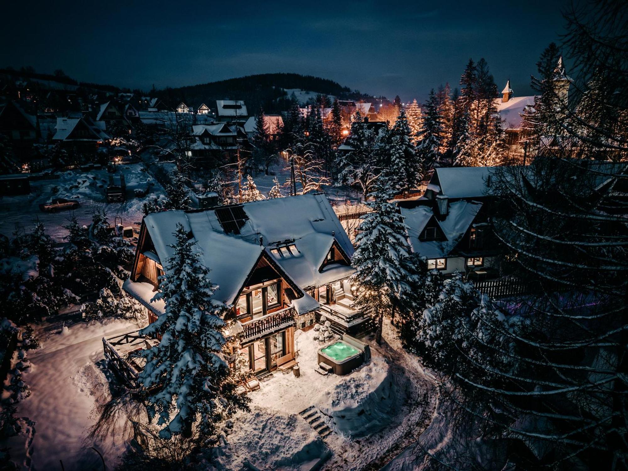 Villa Swiss Na Wylacznosc - Jacuzzi, Sauna, Bilard Kościelisko Exterior foto