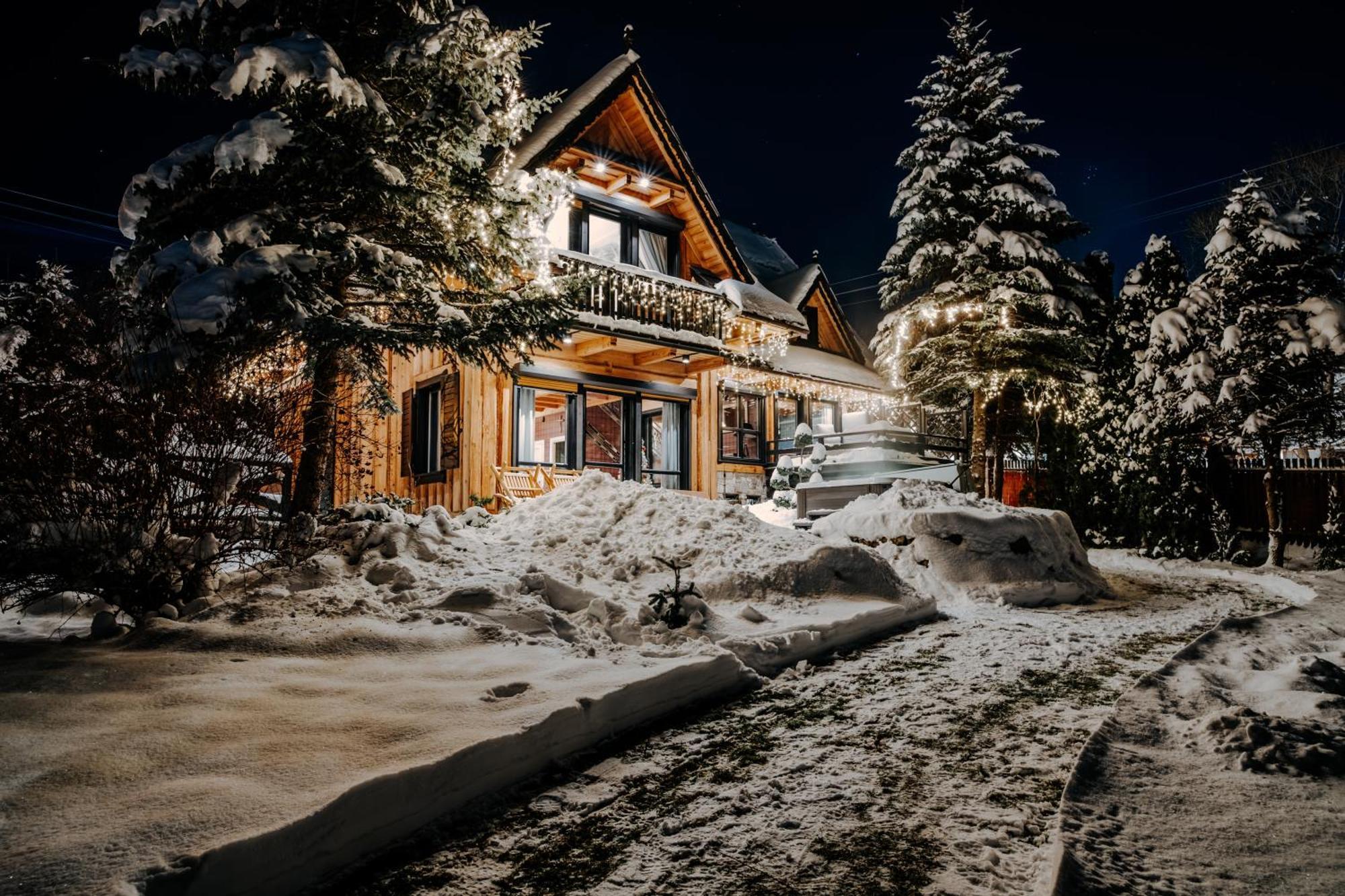 Villa Swiss Na Wylacznosc - Jacuzzi, Sauna, Bilard Kościelisko Exterior foto
