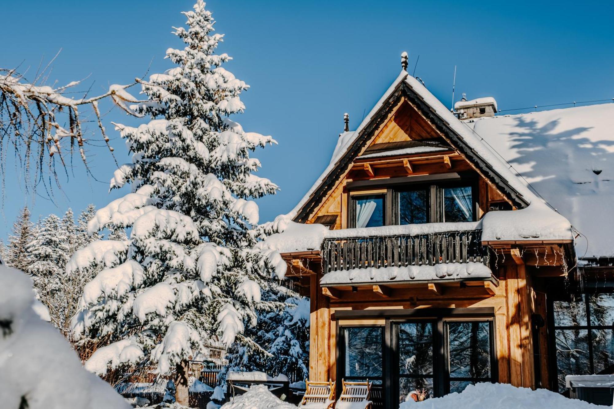 Villa Swiss Na Wylacznosc - Jacuzzi, Sauna, Bilard Kościelisko Exterior foto