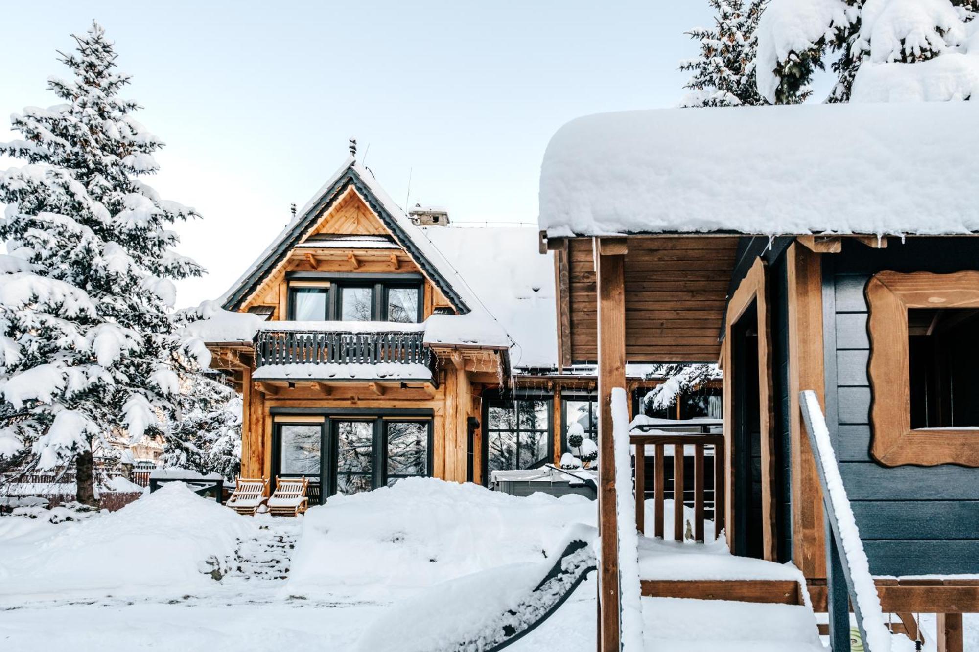 Villa Swiss Na Wylacznosc - Jacuzzi, Sauna, Bilard Kościelisko Exterior foto