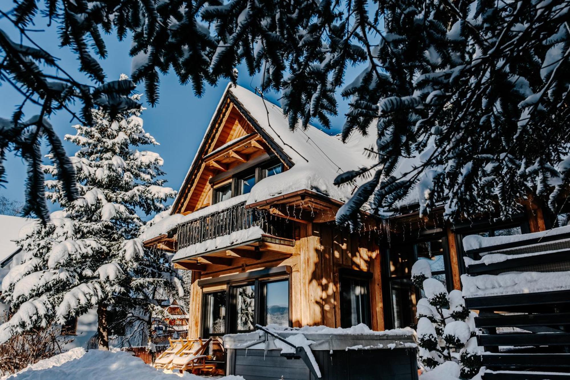 Villa Swiss Na Wylacznosc - Jacuzzi, Sauna, Bilard Kościelisko Exterior foto